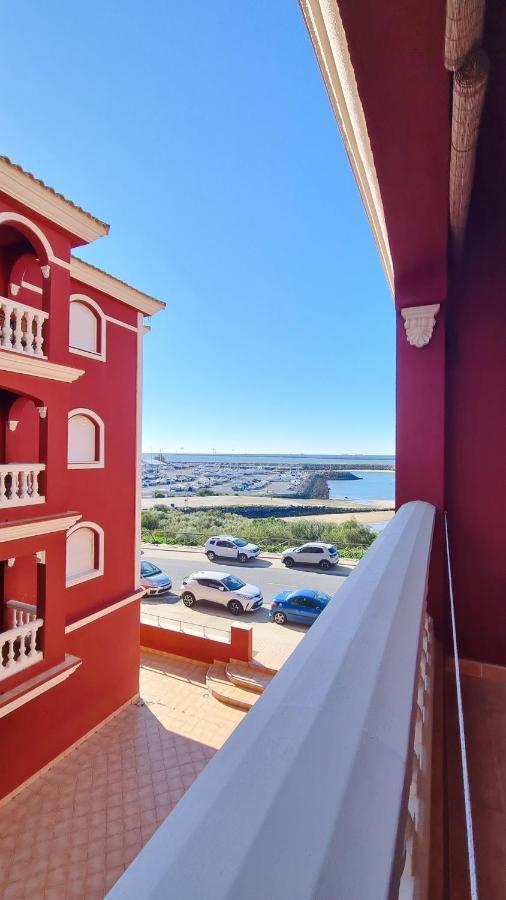 Apartamento Rojo Con Vistas Al Mar Mazagón Eksteriør billede